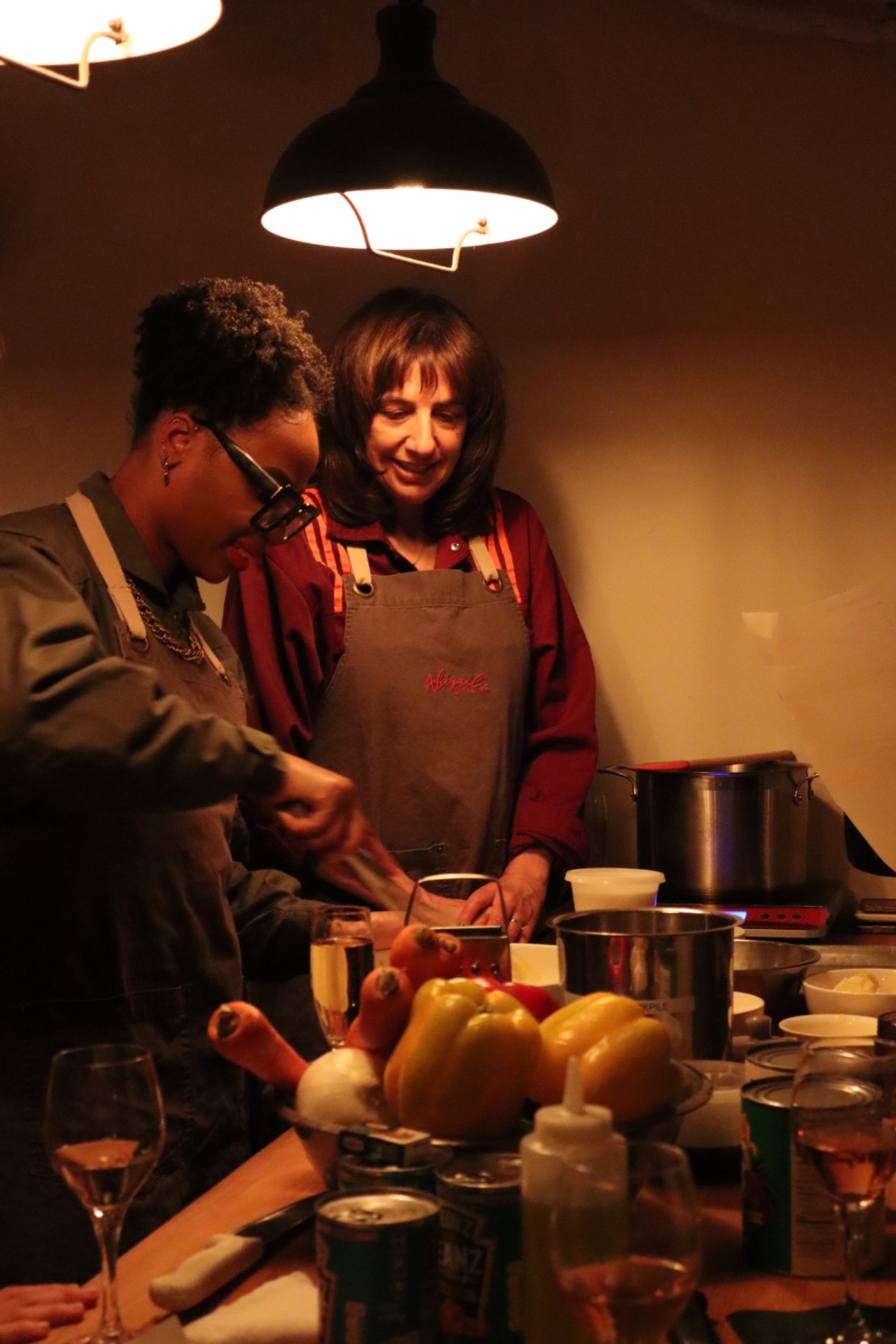 Cooking class at Abigail’s Kitchen